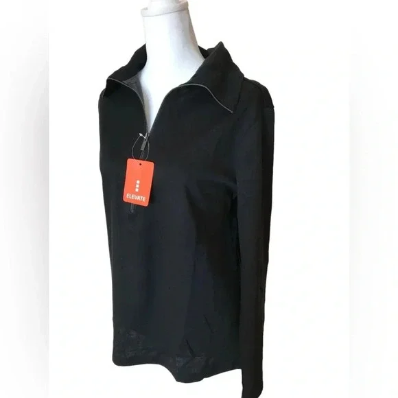 Elevate Women's Stratton Knit Half Zip NWT - Picture 7 of 9